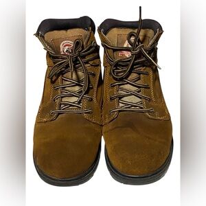 Brahma Men's Bravo Waterproof Leather Work Boots Size 10.5 W